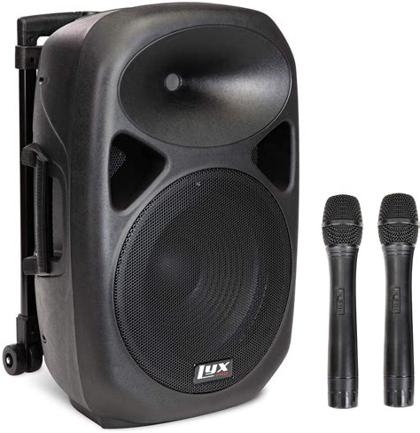 Lyxpro 12 In Active Pa Rechargeable Battery Loudspeaker Bluetooth Mp3