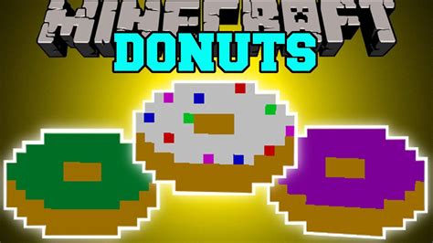 Minecraft Delicious Donuts Mod A Donut Lovers Adventure Mod