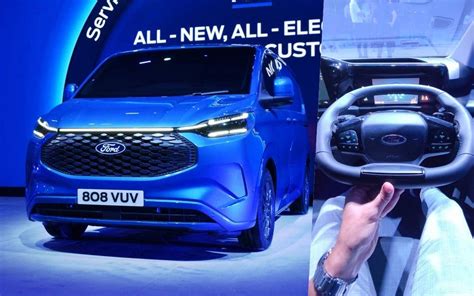 Así Es La Ford E Transit Custom Una Tecnológica Furgoneta Eléctrica De