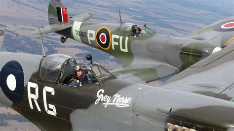 Raaf Spitfires Wwii Aircraft Fighter Aircraft Military Aircraft