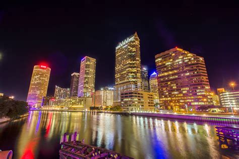 Downtown Tampa At Night Tampa