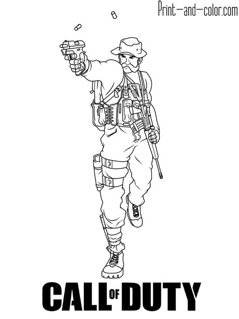 Call Of Duty Modern Warfare 3 Coloring Pages Coloring Pages
