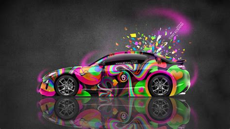 Картинки Tony Kokhan Mazda Rx8 Jdm Side Multicolors Aerography