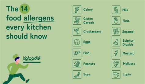 The 14 Food Allergens Every Kitchen Should Know Kafoodle