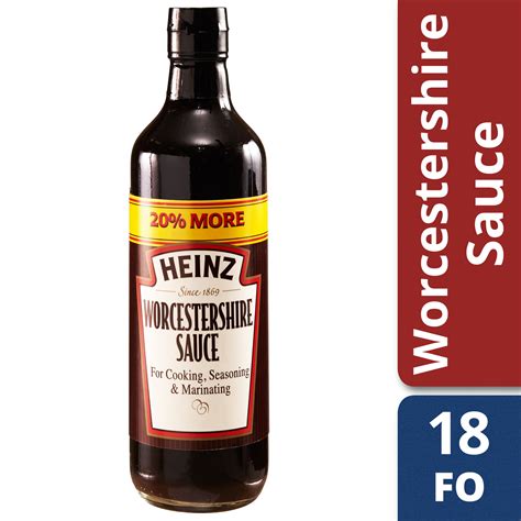Heinz Worcestershire Sauce 18 Fl Oz Bottle