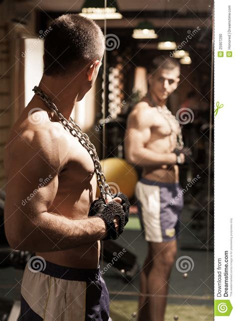 Man Chains Naked Stock Photos Free Royalty Free Stock Photos From Dreamstime