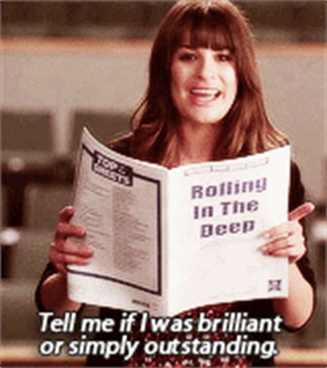 Search, discover and share your favorite rachel berry quotes gifs. Rachel Berry Quotes. QuotesGram