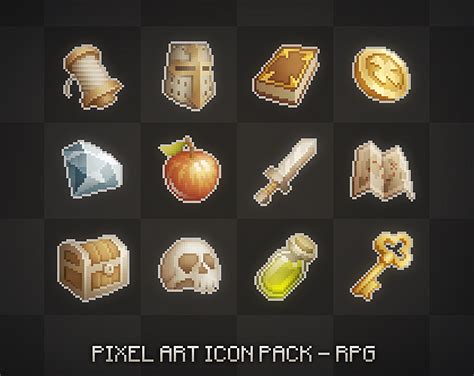 Pixel Art Icon Pack Rpg By Cainos