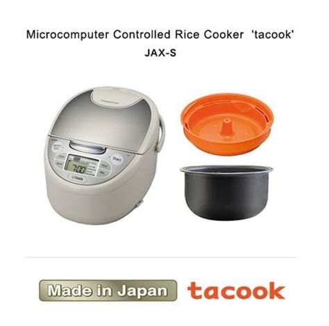 Promo TIGER Rice Cooker Tacook JAX S10W Diskon 34 Di Seller