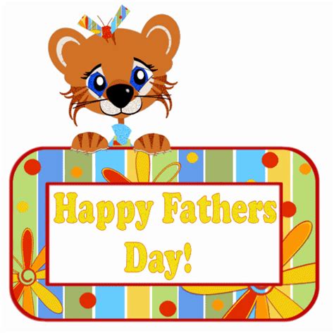 animated happy fathers day | Happy Fathers Day Cute Animated Graphic
