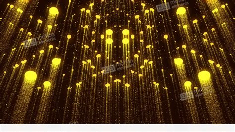 Glitter Animated Background Golden Gorgeous Flares Particles Flicker