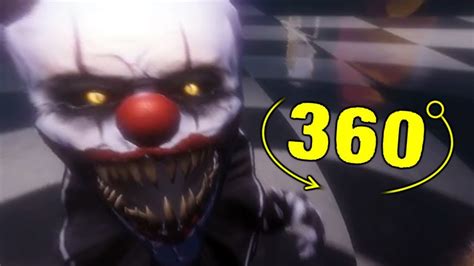 Dark Deception Clown Gremlins Jumpscare 360 Youtube