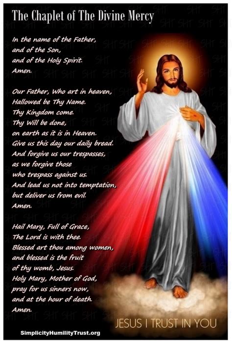 Divine Mercy Chaplet Beautiful Catholic Prayers