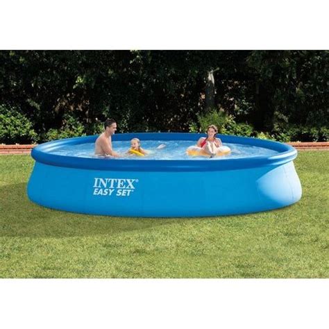 Intex 15 Round Inflatable Pool In The Swim