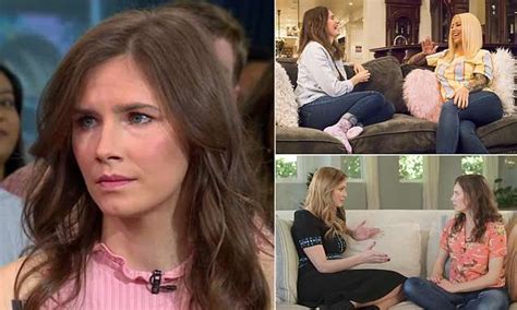 Amanda Knox Reveals She S Still Haunted By Her Foxy Knoxy Nickname Daily Mail Online
