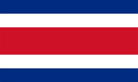 Dibujo De Bandera De Costa Rica Para Colorear Dibujos Para Colorear