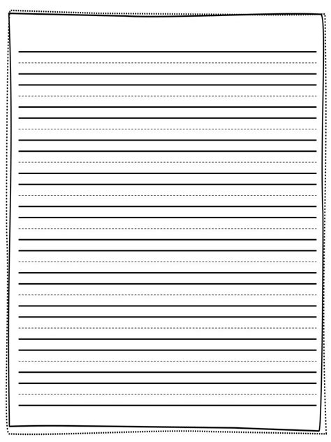It was the worst birthday ever… why does santa claus live on the north pole? 7 Best Images of 1st Grade Handwriting Paper Printable - Printable Kindergarten Writing Paper ...