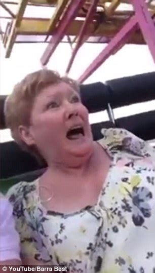 Granny Betty From Belfast Screams On Roller Coaster Ride In Video Sweeping Facebook Daily Mail