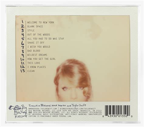 Taylor Swift 1989 Album St8mnt Brand Agency