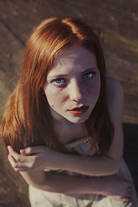 “daisies” By Maja Topčagić Beautiful Freckles Portrait Freckle