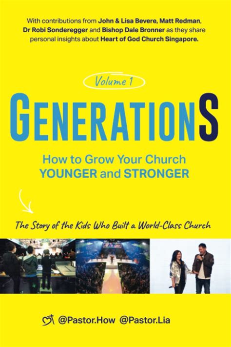 Buy Generations Volume 1 How To Grow Your Church Younger And Stronger