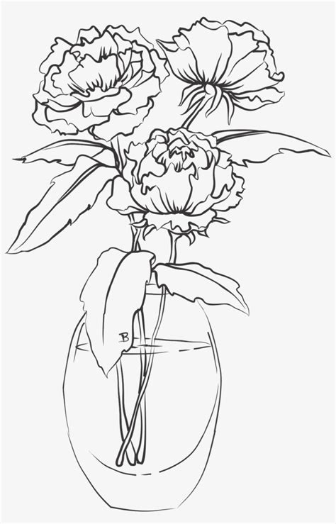 Sketch set of isolated mason jars and bottle with flowers. Drawing Of Flowers In Vase | Atcsagacity.com