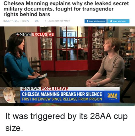 Chelsea Manning Explains Why She Leaked Secret Military Documents Fought For Transgender Rights