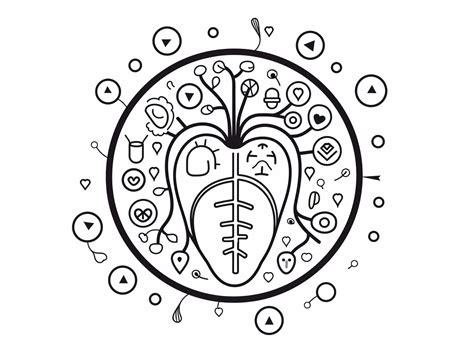 Anatomy Of The Circulatory System Coloring Coloring Page