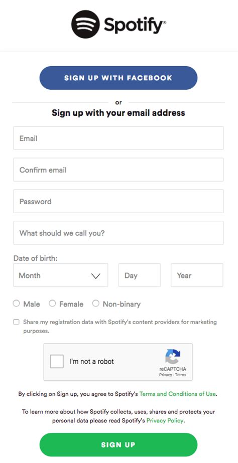 10 Best Practices To Creating Powerful Sign Up Forms