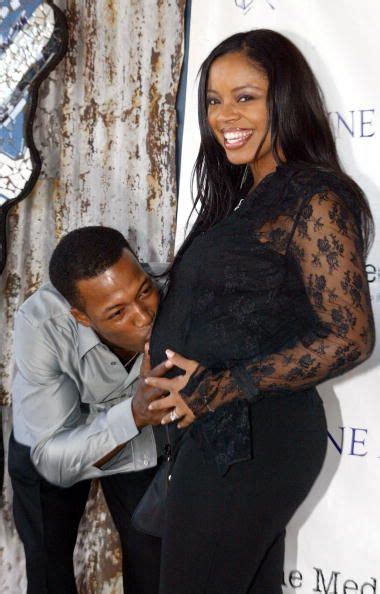Actor Flex Alexander Of One And One And Wife Shanice Wilson At The