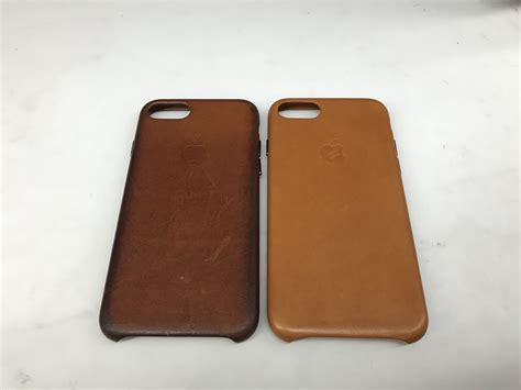 How My Apple Leather Case Has Aged I Love The Aged Look Riphone