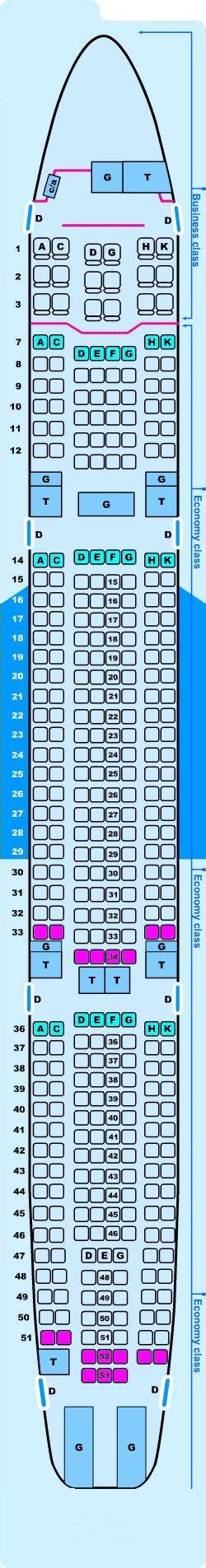 Seat Map Airbus A330 300