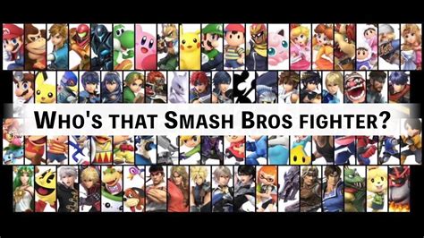 Smash Bros Ultimate List Of Characters Litosupplier