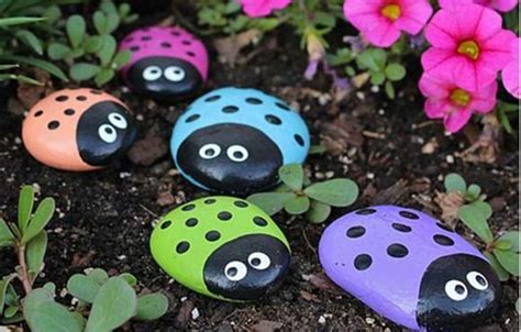 10 Delightful Spring Craft Ideas For Kids Ladybug Rocks
