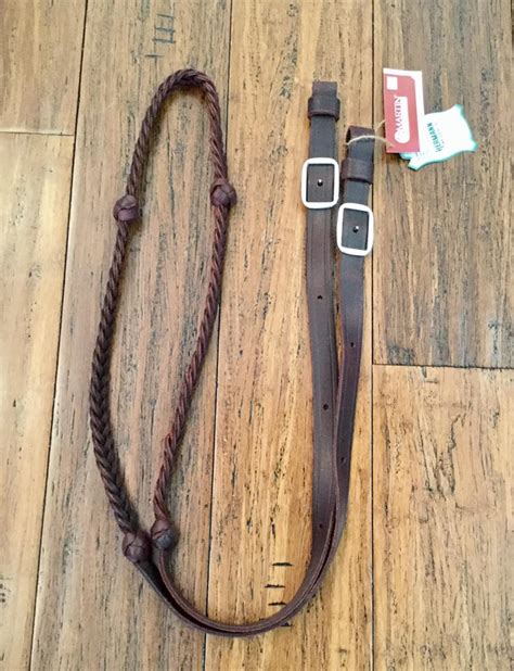 Martin Barrel Reins 5 Plait And Knots Cowhorse Holdings 5 Star 100
