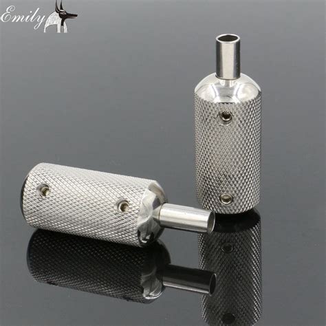 22mm Tattoo Stainless Steel Grip With Back Stem Tattoo Grips Supply