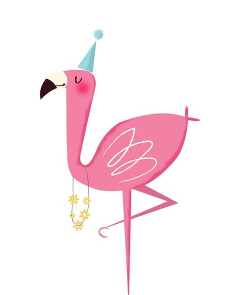 Die Besten 10 Flamingo Illustration Ideen Auf Pinterest