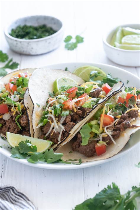 Easy Ground Beef Tacos Flavor The Moments