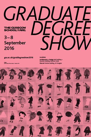 Graduate Degree Show 2016 Glasgow School Glasgow School Of Art