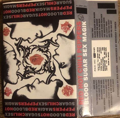 Red Hot Chili Peppers Blood Sugar Sex Magik 1992 Cassette Discogs