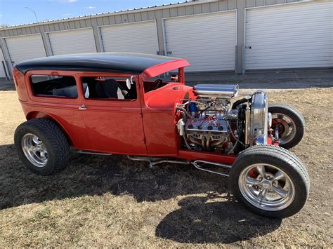 Sold Ford Model A Tudor Street Rod With A Cu In Chevy V Hemmings Com