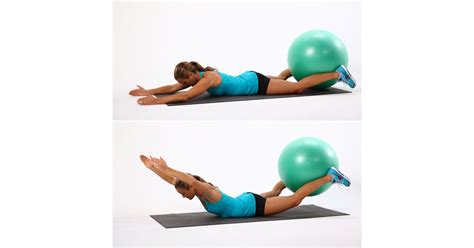 Superman Ball Lifts Best Butt Exercises Popsugar Fitness Photo 9