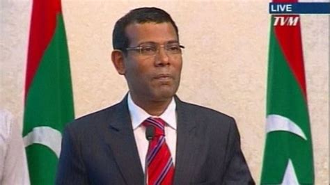 Maldives President Mohamed Nasheed Resigns Amid Unrest Bbc News