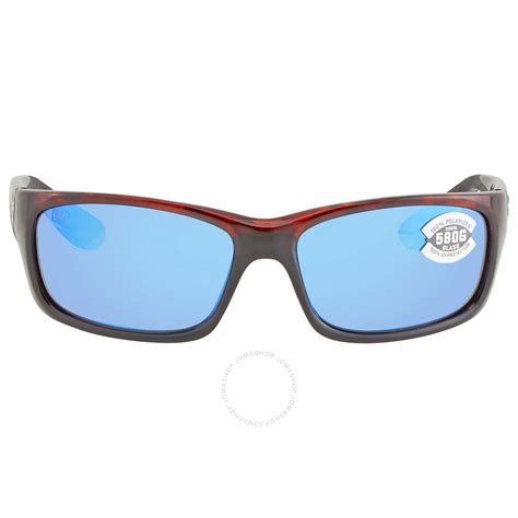 Costa Del Mar Jose Blue Mirror Polarized Glass Mens Sunglasses Jo 10