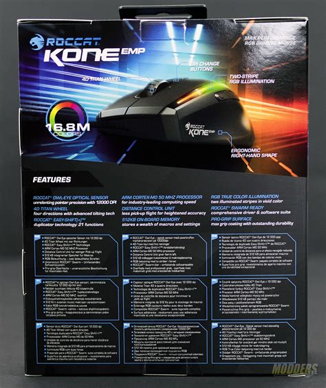 It performs similarily/the same to a 3360 but may have their own tuning to it. Roccat Kone EMP Gaming Mouse Review — Modders-Inc