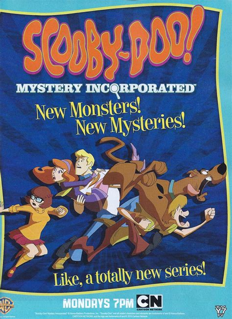 The series was like none that came before, occasionally featuring real monsters and other supernatural elements and giving fred, daphne. Scooby-Doo Mystery Incorporated NEW 2010 series on Cartoon ...