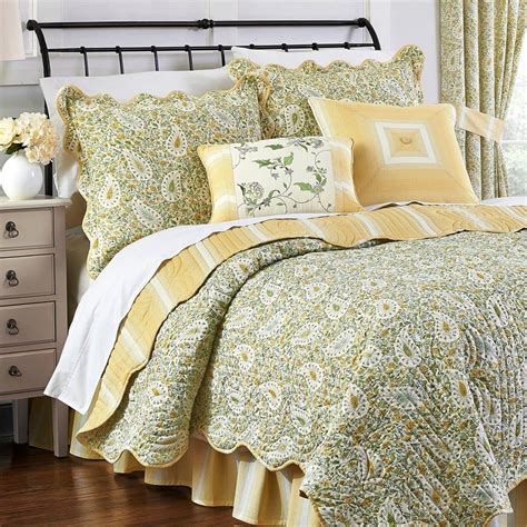 Blue Bedspread Paisley Bedding Linen Bedspread King Quilt Sets
