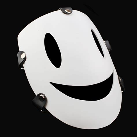 Buy Free Shipping Resin Smile Face Mask Black Bullet