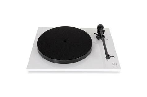 Rega Planar 1 Plus With Built In Phono Stage Gloss White Hi Fi