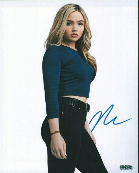 Natalie Alyn Linddaybreak Mockingbird Actress Signed 8x10 Photo
